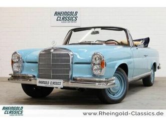 mercedes-benz 250 se cabrio im wunderschönen zustand