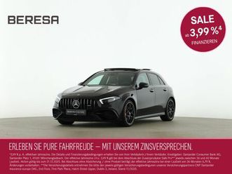 mercedes-benz a 45 amg s 4m perf. sitze leder drivers pano hud
