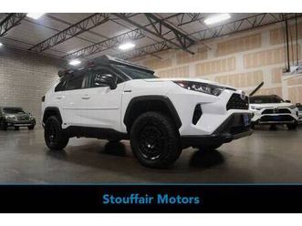 2019 *toyota* *rav4 *hybrid le awd* blizzard pearl w/bl