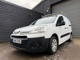 2015 citroen berlingo 1.6 berlingo 625 lx hdi panel van diesel manual