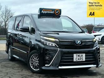 2020 toyota voxy 1.8 hybrid 7 seats cc parking senor ulez compliant mpv petrol/electric hybrid au...
