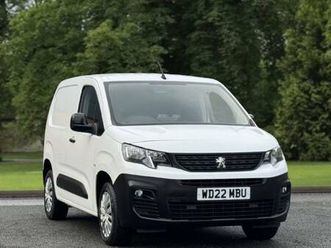 2022 peugeot partner 1.5 bluehdi 1000 professional premium standard panel van 5dr diesel manual ...