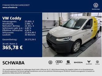 volkswagen caddy cargo 2.0 tdi dsg 8-fach bereift