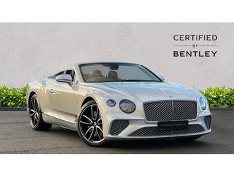 bentley continental gtc 4.0 v8 mulliner driving spec 2dr auto [city spec]