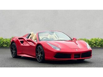 ferrari 488 convertible spider 2dr auto