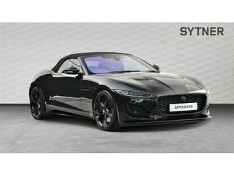 jaguar f-type convertible 5.0 p450 supercharged v8 75 2dr auto awd