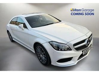 mercedes-benz cls class 2.1 cls220d amg line (premium) coupe 4dr diesel g-tronic+ euro 6 (s/s) (177 ps) saloon 2017, 46942 miles, £16950 - 33060857 - exchangean
