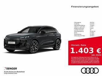 audi q6 suv e-tron quattro tech pro paket lade-paket
