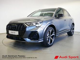 audi q3 40 tfsi quattro s tro. matrix ahk virt. cock.
