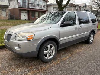 2008 pontiac montana sv6 great solid reliable van