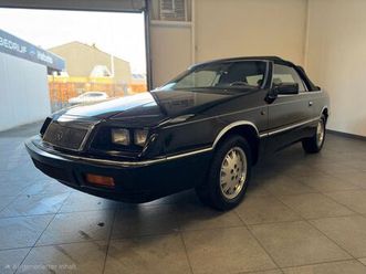 chrysler le baron 2.5 cabrio
