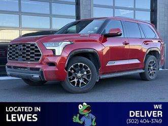 used 2024 toyota sequoia platinum