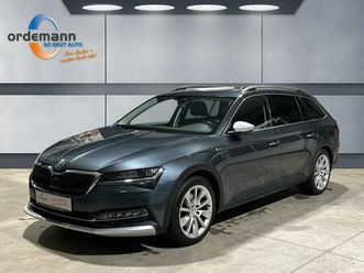 skoda superb combi scout 4x4