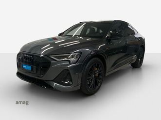 e-tron sportback 55 s line black edition