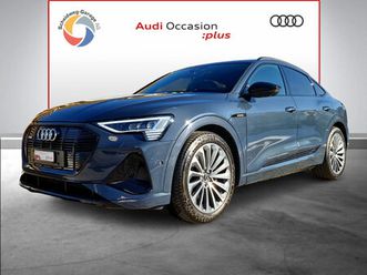 e-tron sportback 55 s line