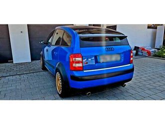 audi a2 colour storm bby ez 6/2003 miami blue tüv 01/2027