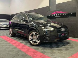 audi q3 2.0 tfsi 211 ch quattro s line s tronic 7 / entretien a jour