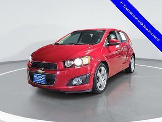 used 2016 chevrolet sonic ltz