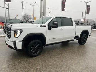 2024 gmc sierra 2500hd at4 jet black interior