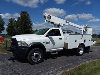 36' 2016 ram 4500 bucket truck