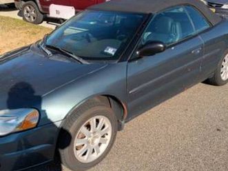 2006 chrysler sebring convertible