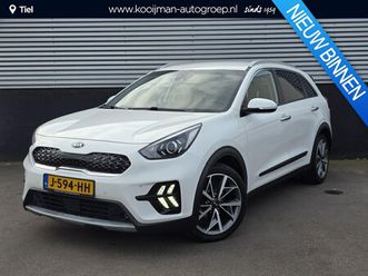 kia niro - 1.6 gdi hybrid dynamicplusline trekhaak, dodehoek detectie, parkeersensoren, keyless, stoe
