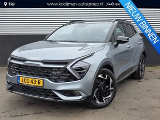 kia sportage - 1.6 t-gdi plug-in hybrid awd gt-line schuif-/kanteldak, stoel- & stuurverwarming, navigati