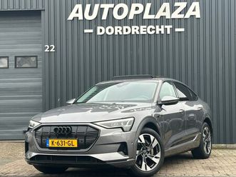 audi e-tron sportback - soh 93%|pano|camera 55 quattro business edition plus 95 kwh