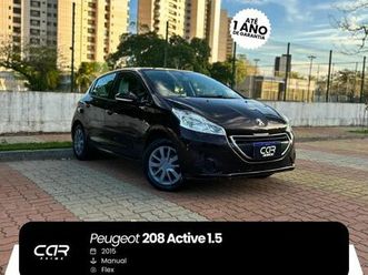 peogout 208 motor 1.5 flex ano 2015