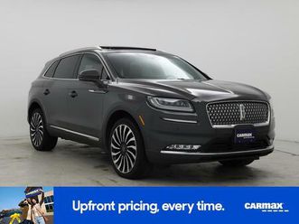 used 2022 lincoln nautilus black label