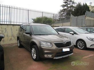 skoda yeti 1.6 tdi cr 105 cv easy greenline