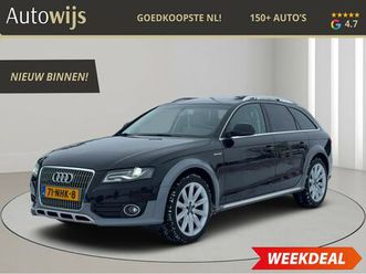 audi a4 allroad quattro - 2.0 tfsi pro line|all road|leder|pano|aut|b&o|elek stoelen