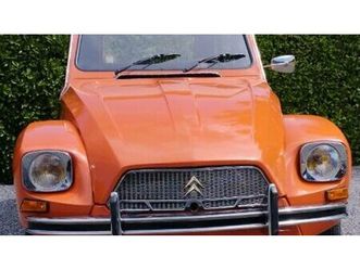 1974 citroen dyane orange manuel, 4 vitesses conduite à g...