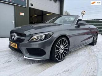 mercedes-benz c-klasse cabrio 180 edition 1 amg nieuwstaat! — mercedes-benz — marktplaats