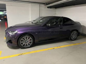 bmw m240i xdrive (automata) 13000km teljes védőfólia 1tulaj mo.i egyéni rendszám téli/nyári felni szett