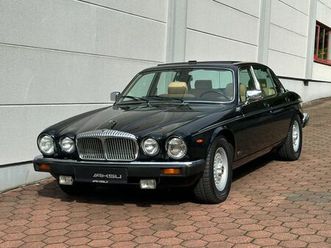 jaguar xj12°daimler double six serie iii°leder beige°sd