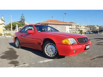 1991 mercedes sl class rouge automatique, 4 vitesses cond...