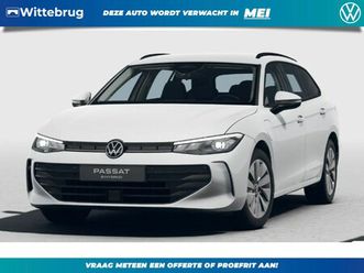 volkswagen passat variant - 1.5 ehybrid private lease vanaf € 549,