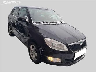 škoda fabia 1.2 12v, ambiente, čr,1.maj