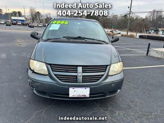 used 2006 dodge caravan sxt