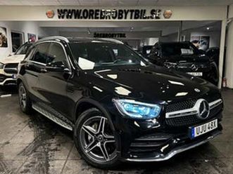 mercedes-benz glc 300 e 4matic amg line luftfjädring gps drag adaptiv