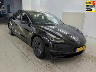 tesla model 3 - long range awd 75 kwh nwe md/ warmtepomp / dubbel glas