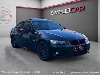 bmw serie 3 coupe e92 330xd 231ch entretien complet toit ouvrant ciel de toit alcantara intérieur cuir