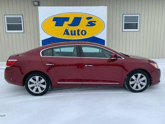 clean low mileage buick lacrosse cxs