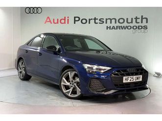audi a3 saloon 35 tfsi black edition 4dr s tronic saloon 2025, 5338 miles, £29490 - 33060379 - exchangeandmart.co.uk