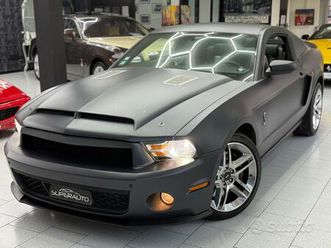 mustang shelby gt 500 svt manuale