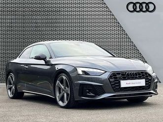 audi a5 45 tfsi 265 quattro black edition 2dr s tronic coupe 2024, 8600 miles, £39495 - 33061861 - exchangeandmart.co.uk