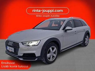 audi a4 allroad quattro land of quattro edition 2,0 tdi 120 kw quattro s tronic - matrix led, polttoainekäyttöinen lisälämmitin, vetokoukku, pysäköintitutkat, k