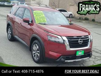 2022 nissan pathfinder sl suv scarlet ember tintcoat