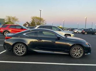 2017 lexus rc350 awd f sport like new!